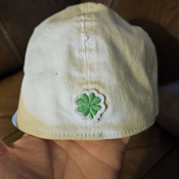 Lucky Charms White Distressed Fitted Stretch Baseball Hat Cap Unisex Adult 2006 - Picture 7 of 8